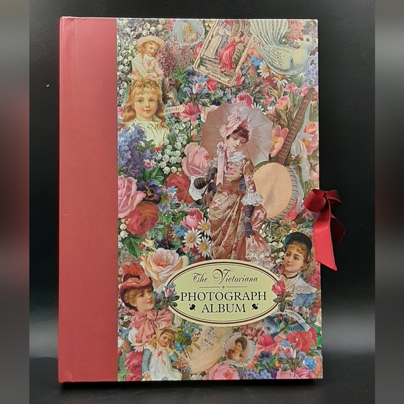 Vintage The Victorian Photograph Album Montague House 1996 Ribbon Closure - Picture 1 of 9